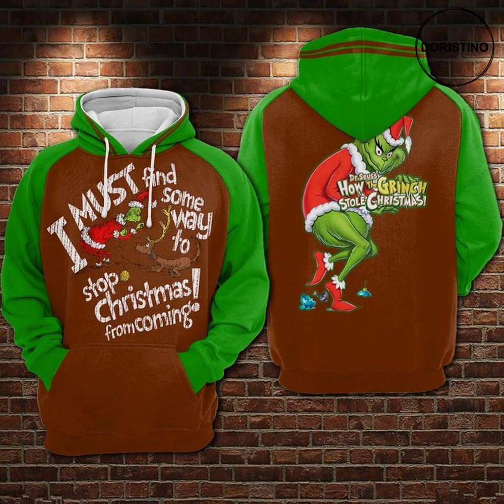 The Grinch Christmas Limited Edition 3d Hoodie