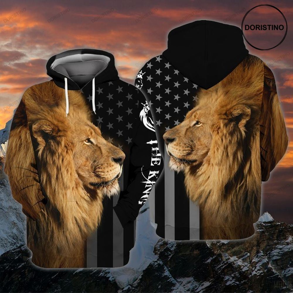 The King Lion 4th Of July Independence Day Limited Edition 3d Hoodie