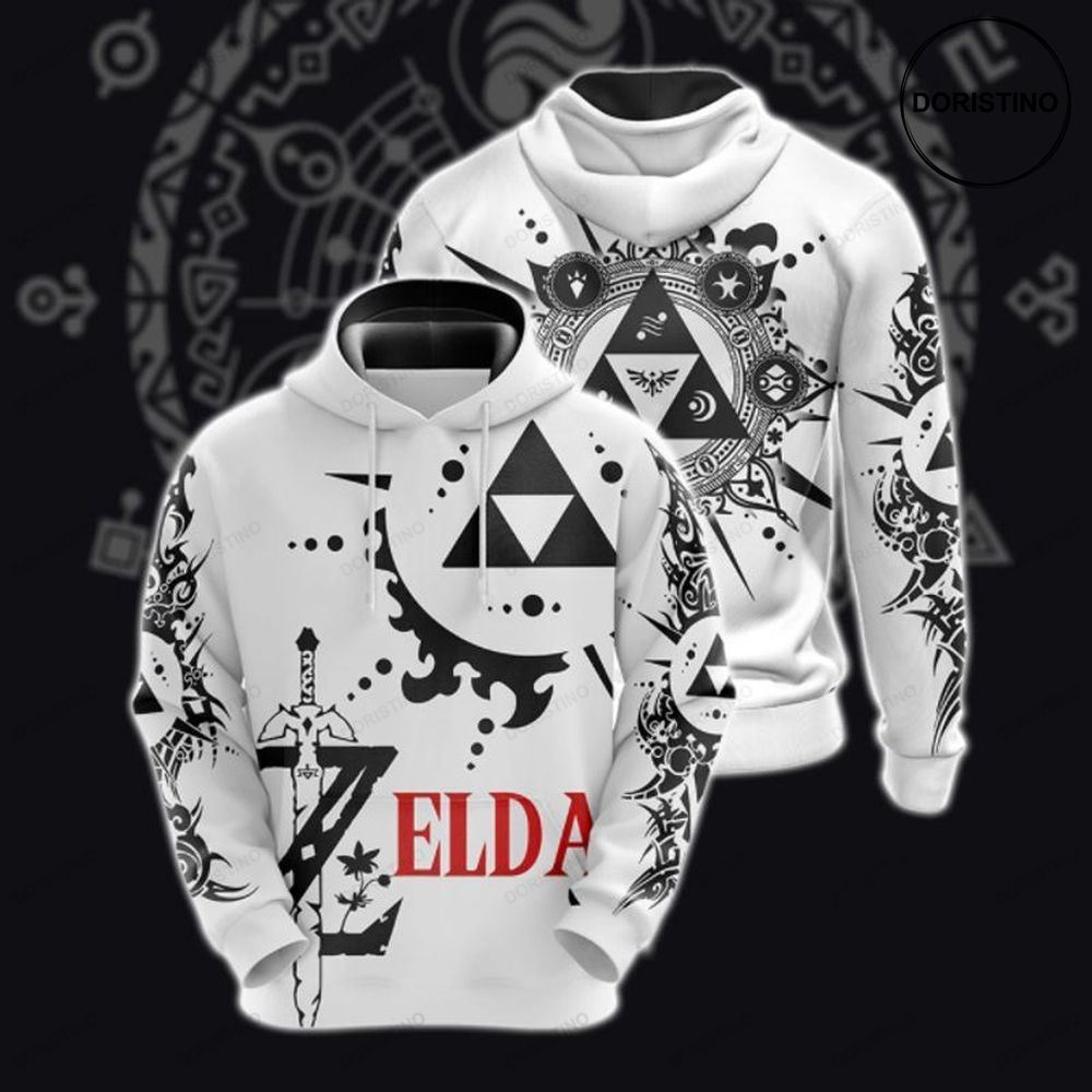 The Legend Of Zelda 1 Awesome 3D Hoodie