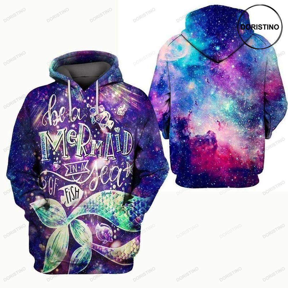 The Little Mermaid Be A Mermaid Limited Edition 3d Hoodie