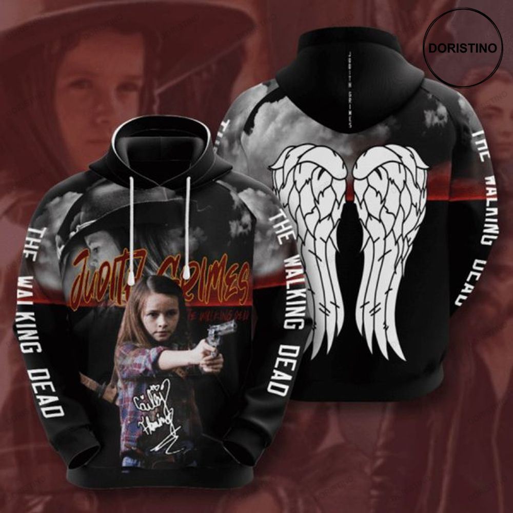 The Walking Dead Judith Grimes Cailey Fleming Design Gift For Fan Custom Ed Awesome 3D Hoodie