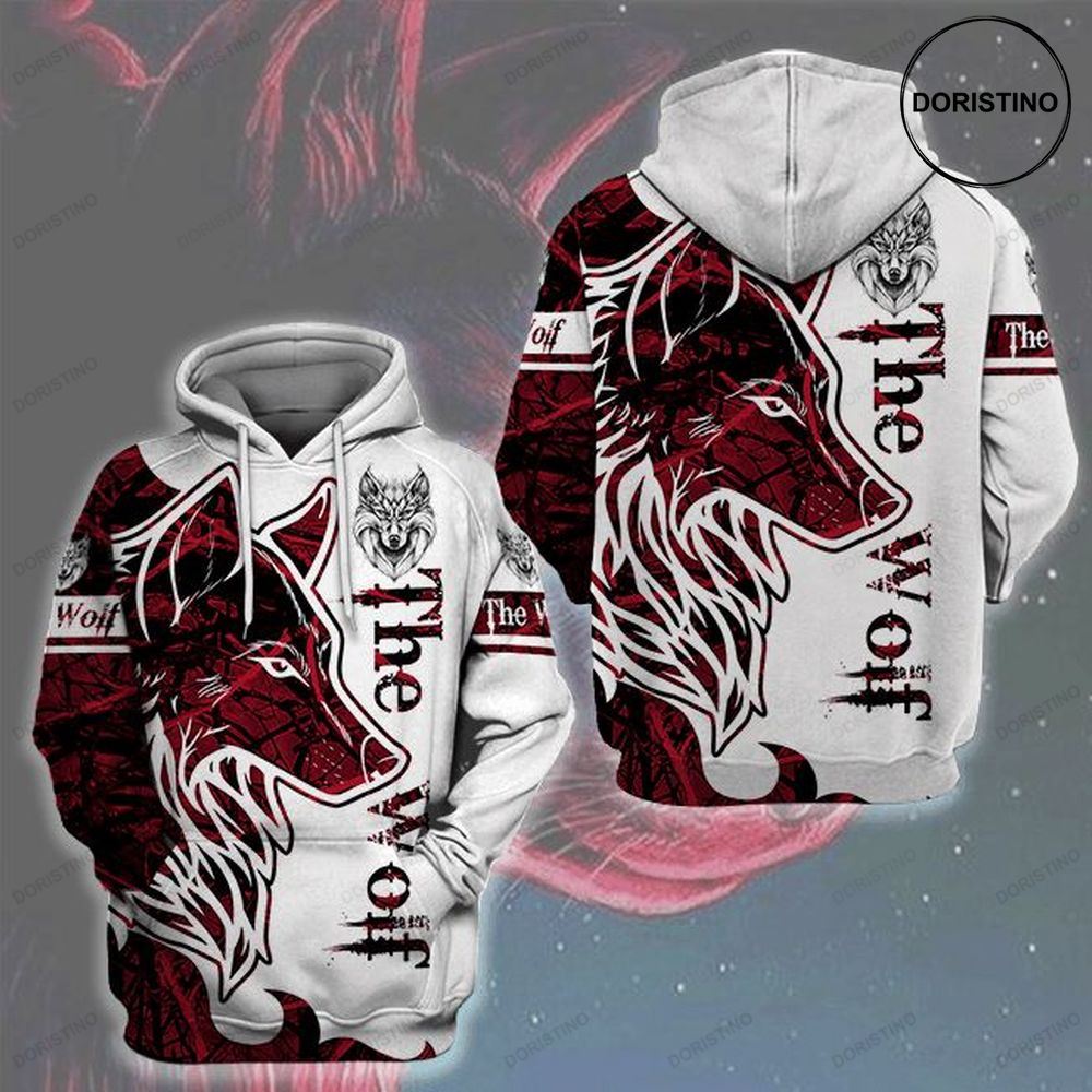 The Wolf Lover Awesome 3D Hoodie