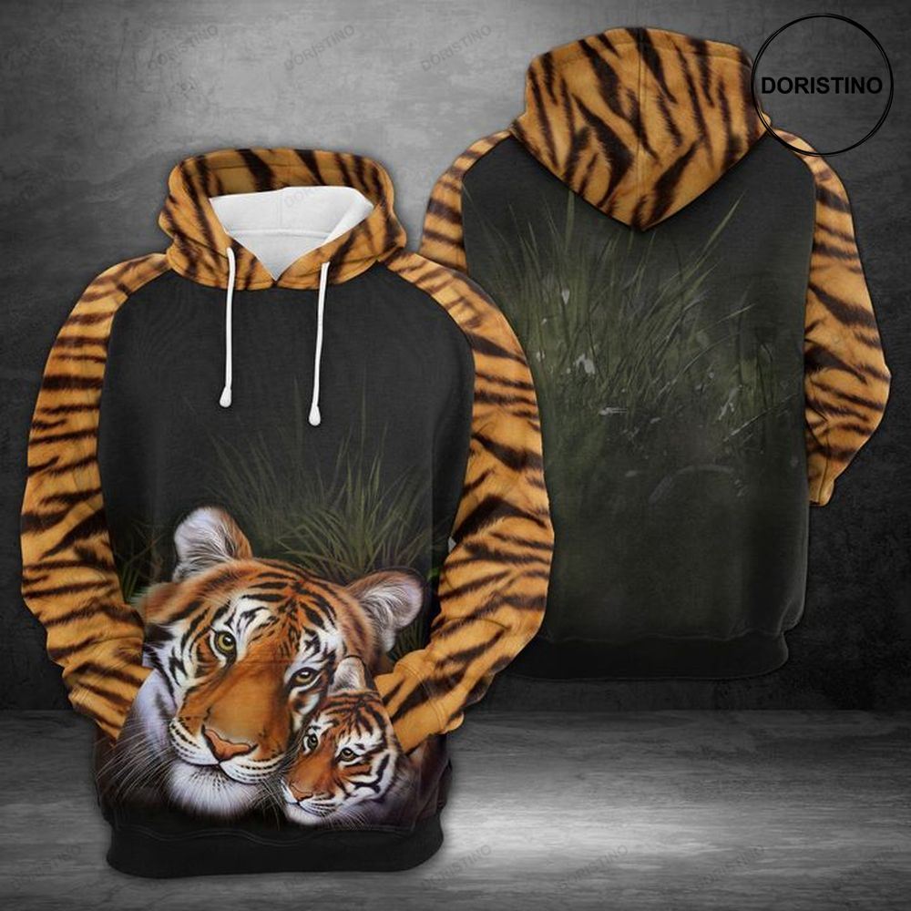 Tiger Family All Over Print Hoodie