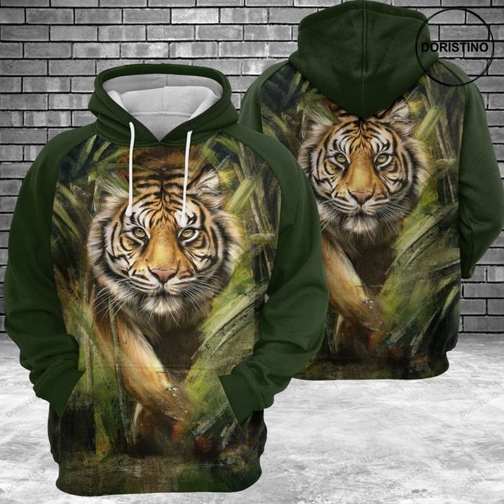 Tiger So Cool Awesome 3D Hoodie