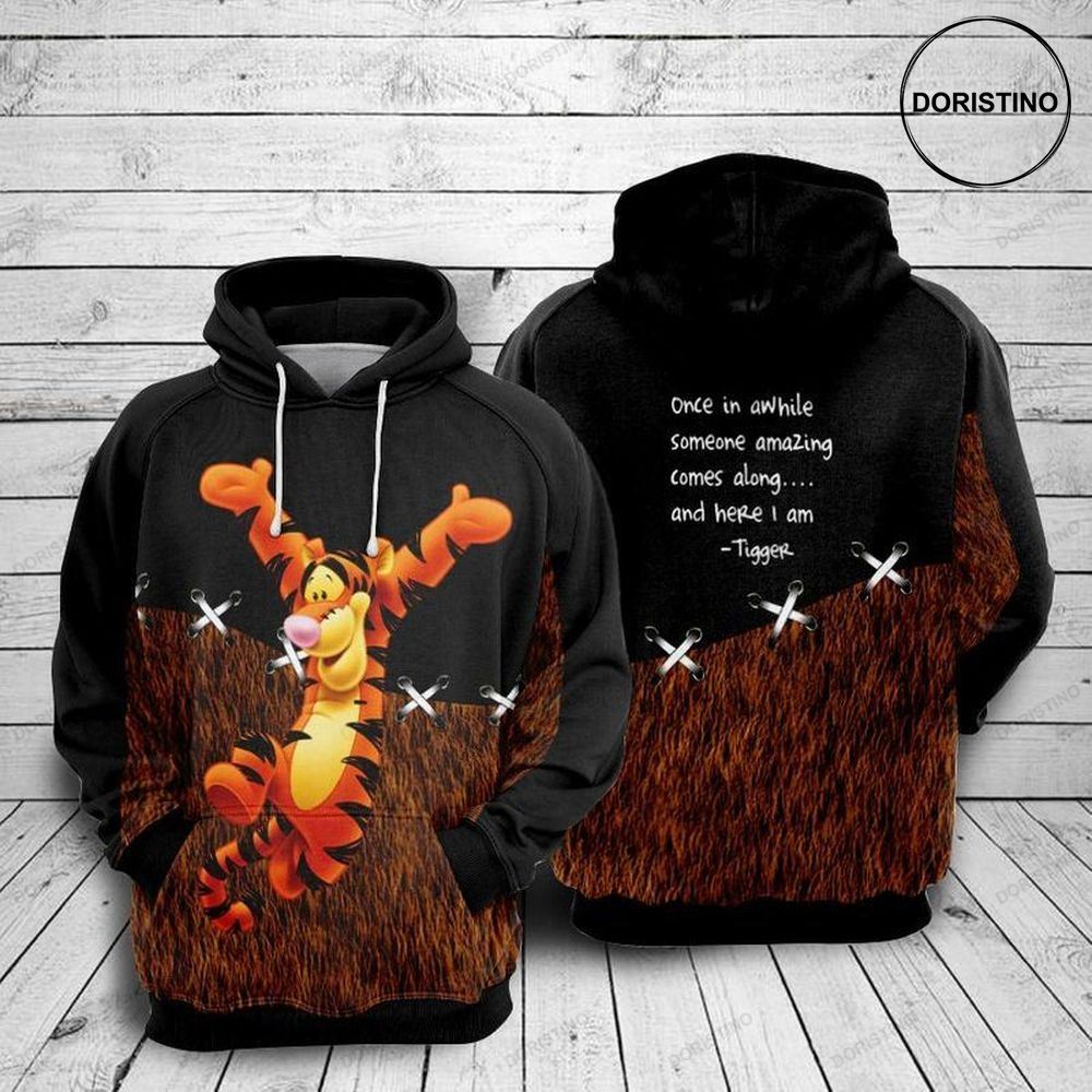Tigger Winnie The Pooh V10 Limited Edition 3d Hoodie