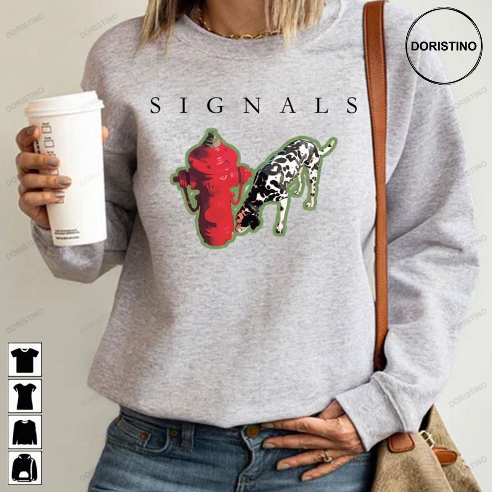 Signals Album Logo Funny Limited Edition T-shirts