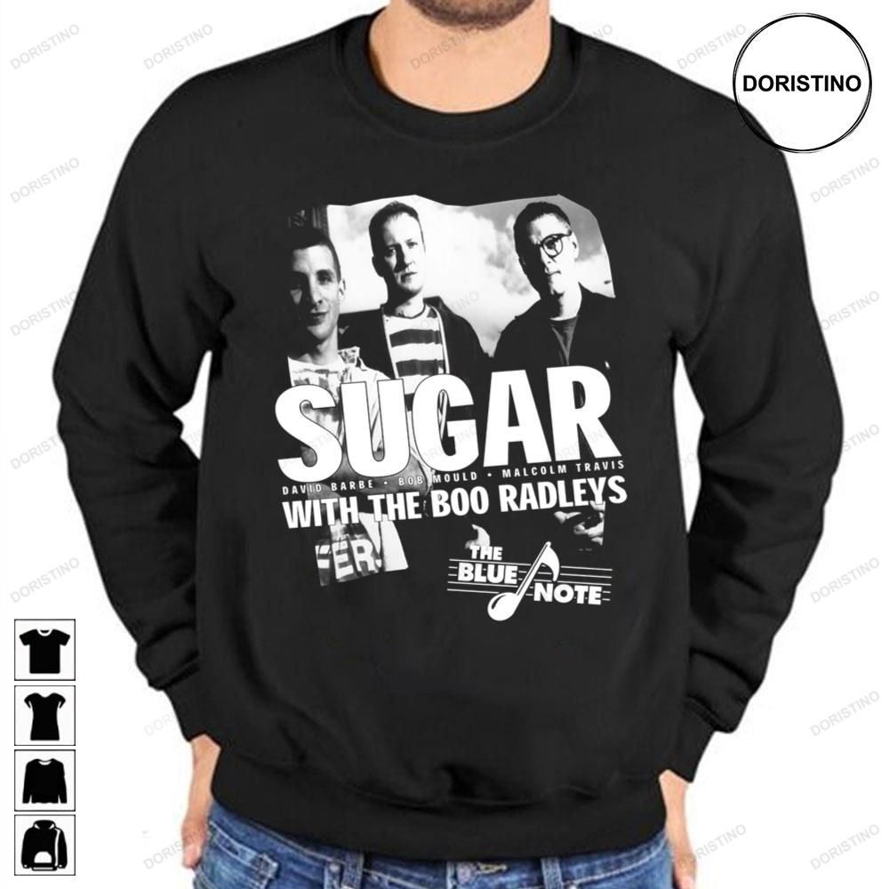 Sugar Graphic With The Boo Radleys Rock Music Retro Art Awesome Shirts
