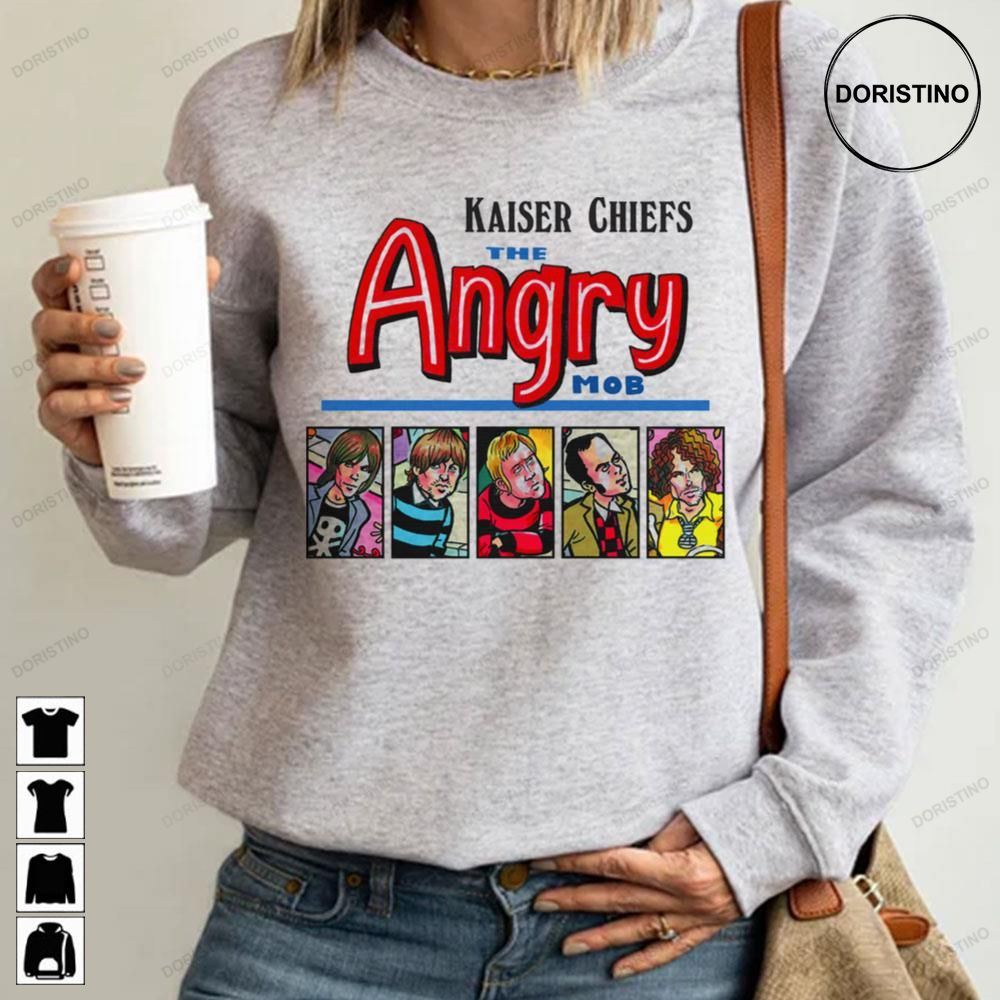 The Angry Mob Stay Togethers Kaiser Chiefs Indie Rock Music Limited Edition T-shirts