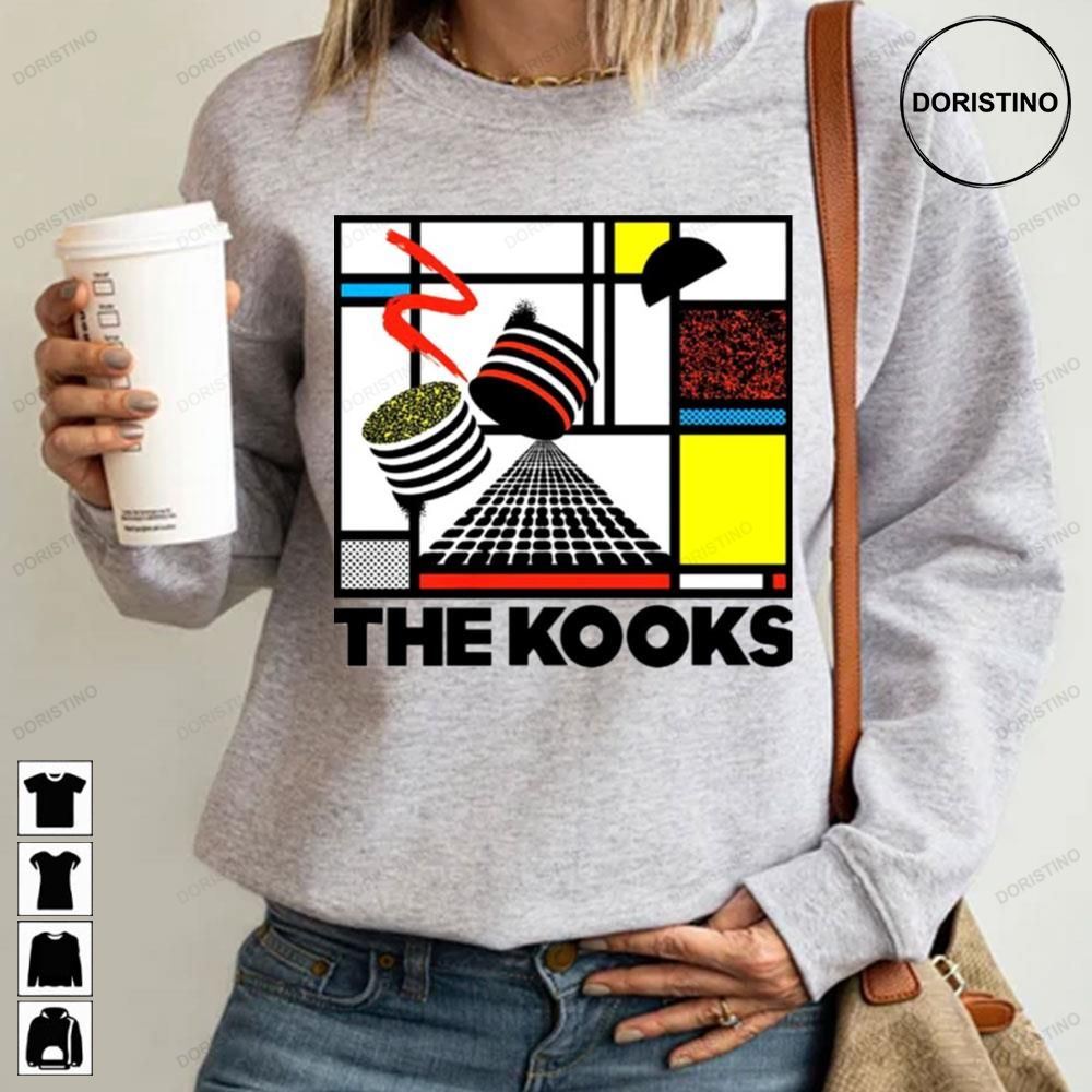 The Kooks Pop-rock Funny Art For Fans Limited Edition T-shirts