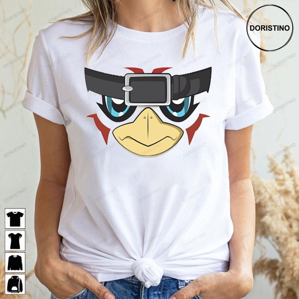 Hawkmon Face Awesome Shirts