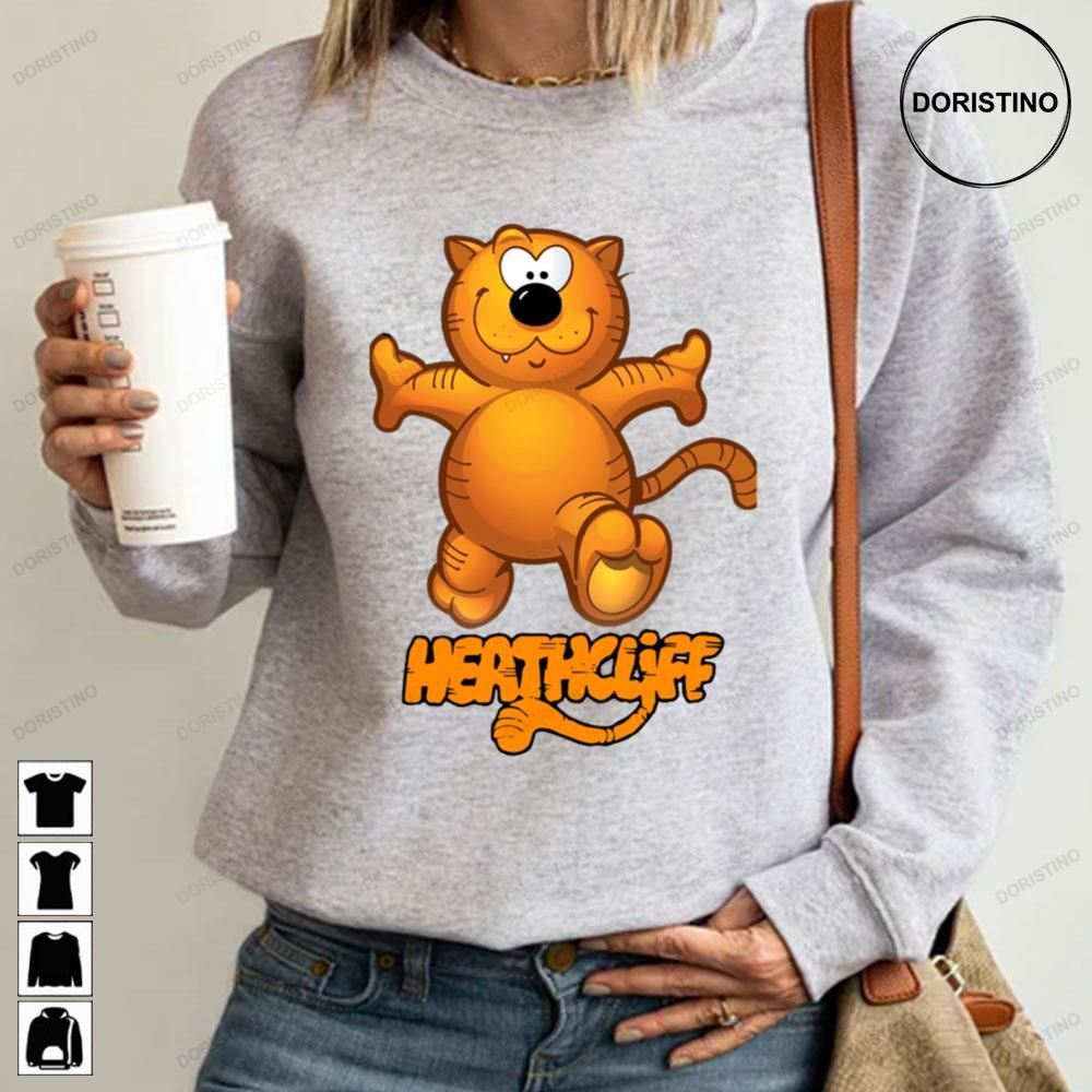Heathcliff Cat Cartoon Limited Edition T-shirts