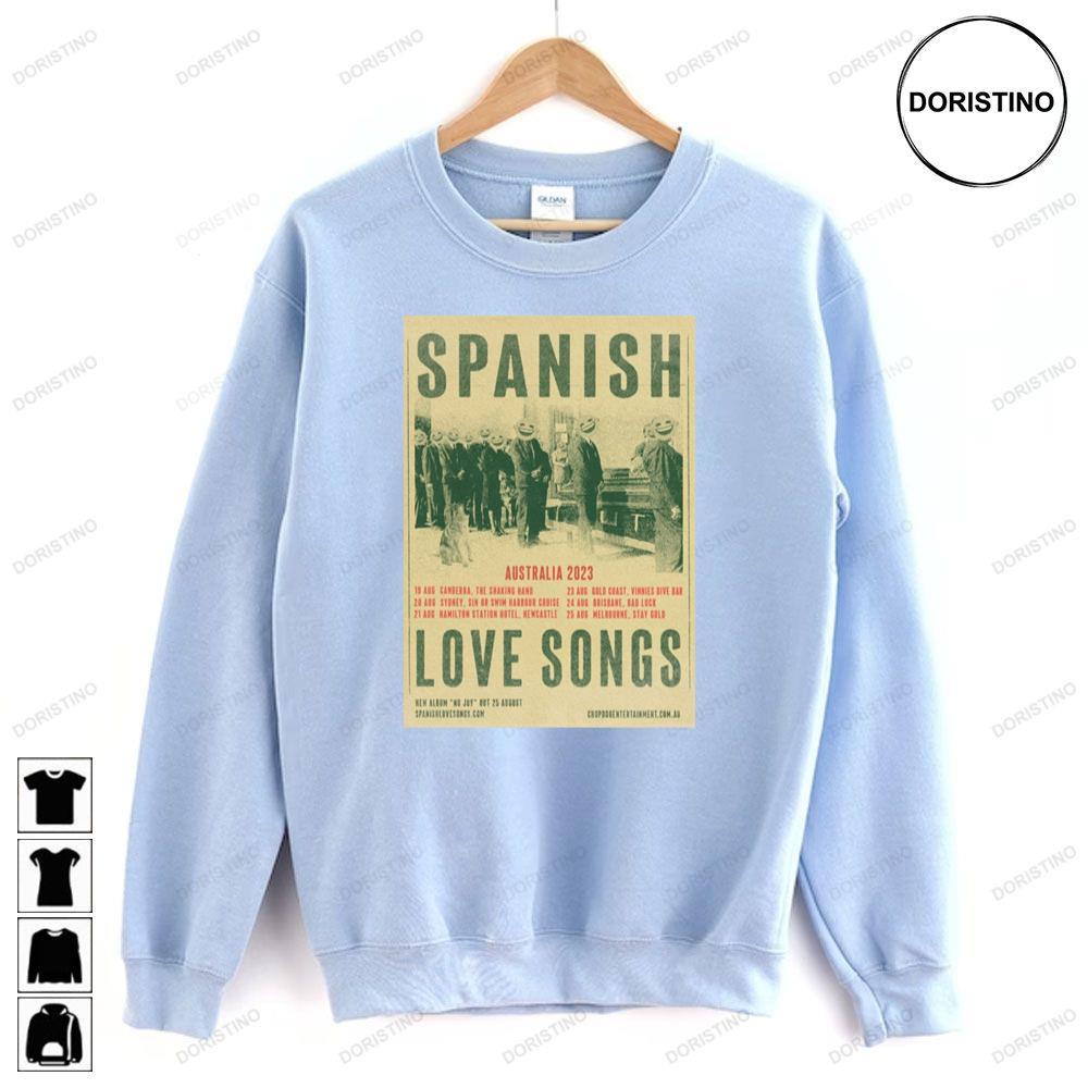 Spanish Love Songs No Joy Australia Tour 2023 2 Doristino Awesome Shirts