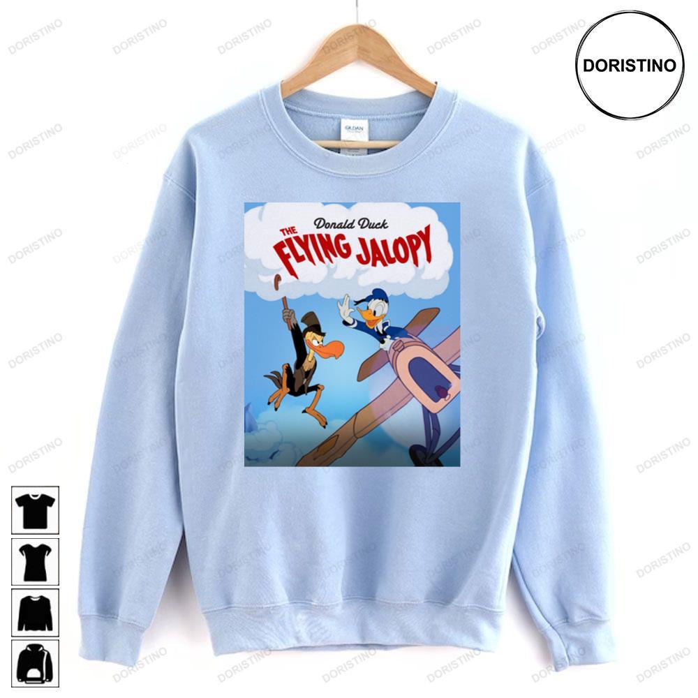 The Flying Jalopy Donald Duck 2 Doristino Limited Edition T-shirts