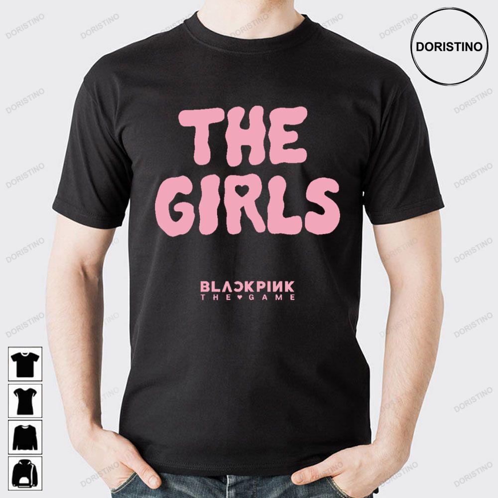 The Girls Blackpink The Game 2023 2 Doristino Limited Edition T-shirts