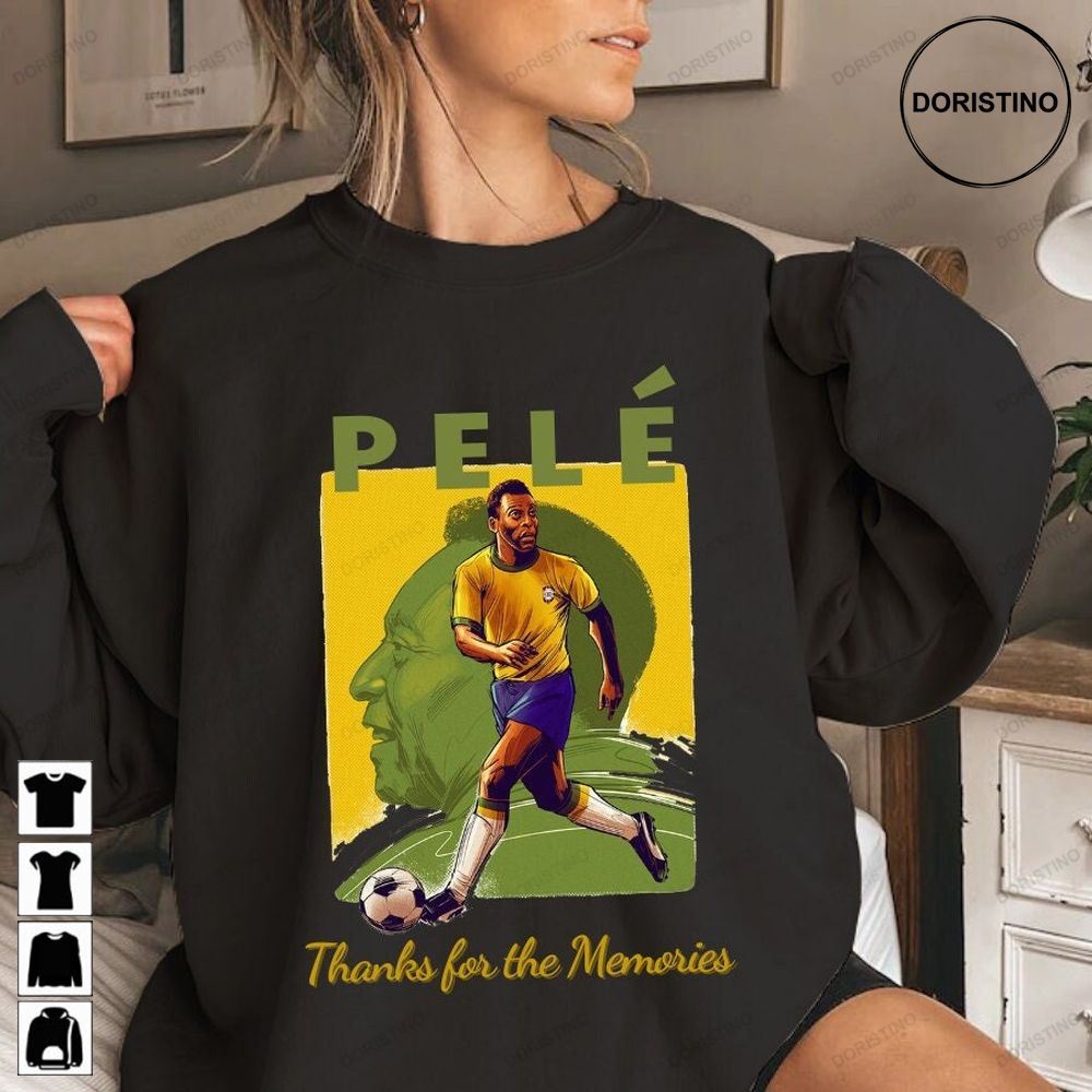 Pele Pele Brazil Shir Pele Legend Soccer Pele Brasil Soccer Limited Edition T-shirts