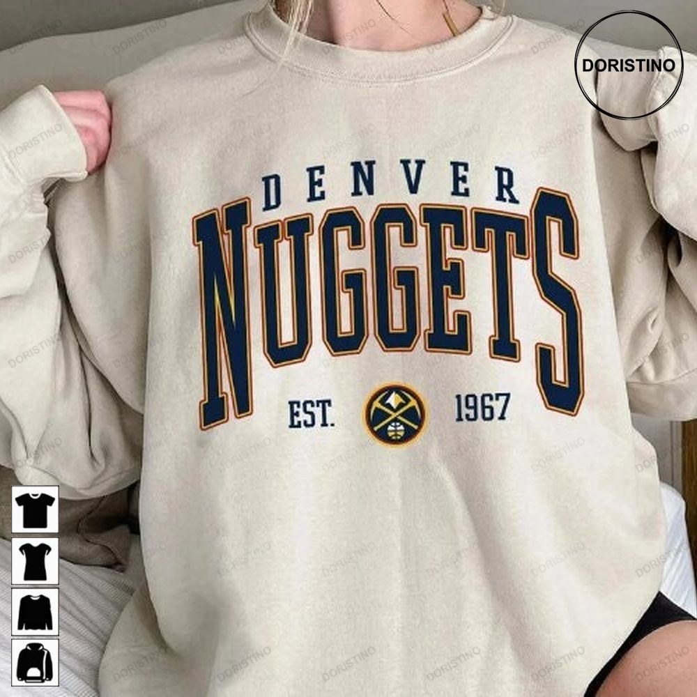 Vintage Denver Nuggets Denver Basketball Vintage Basketball Fan