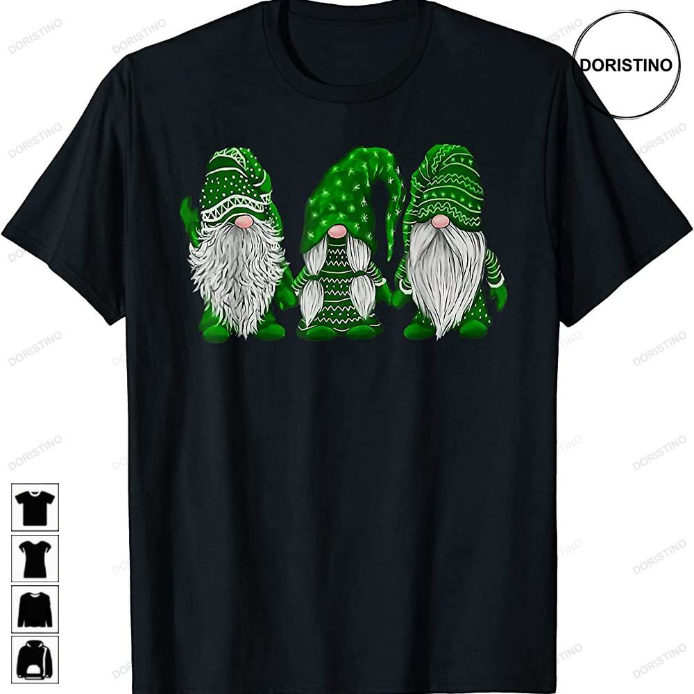 Green Gnome St Patricks Day Irish Gnome Awesome Shirts
