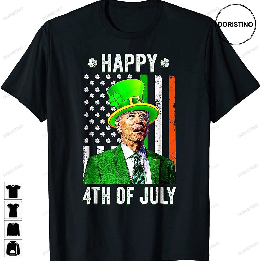 Happy 4th Of July Joe Biden St Patricks Day Leprechaun Hat Trending Style