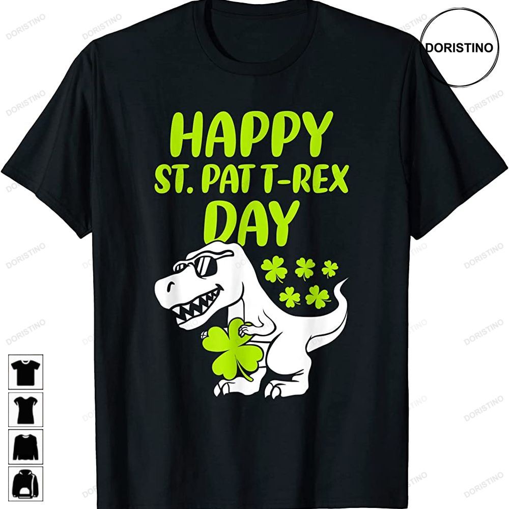 Happy Dinosaur St Patricks Day Awesome Shirts