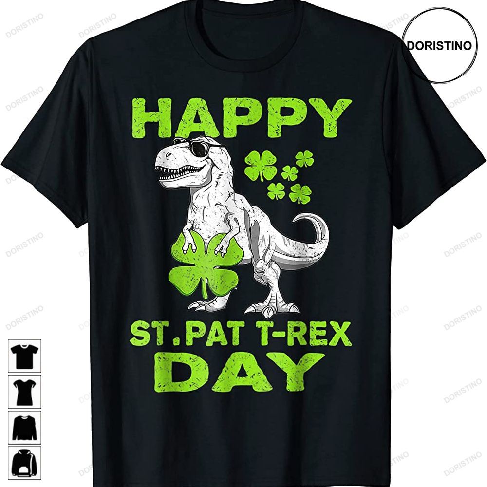 Happy St Pat Trex Day Dino St Patricks Day Toddler Boys Gift Limited Edition T-shirts
