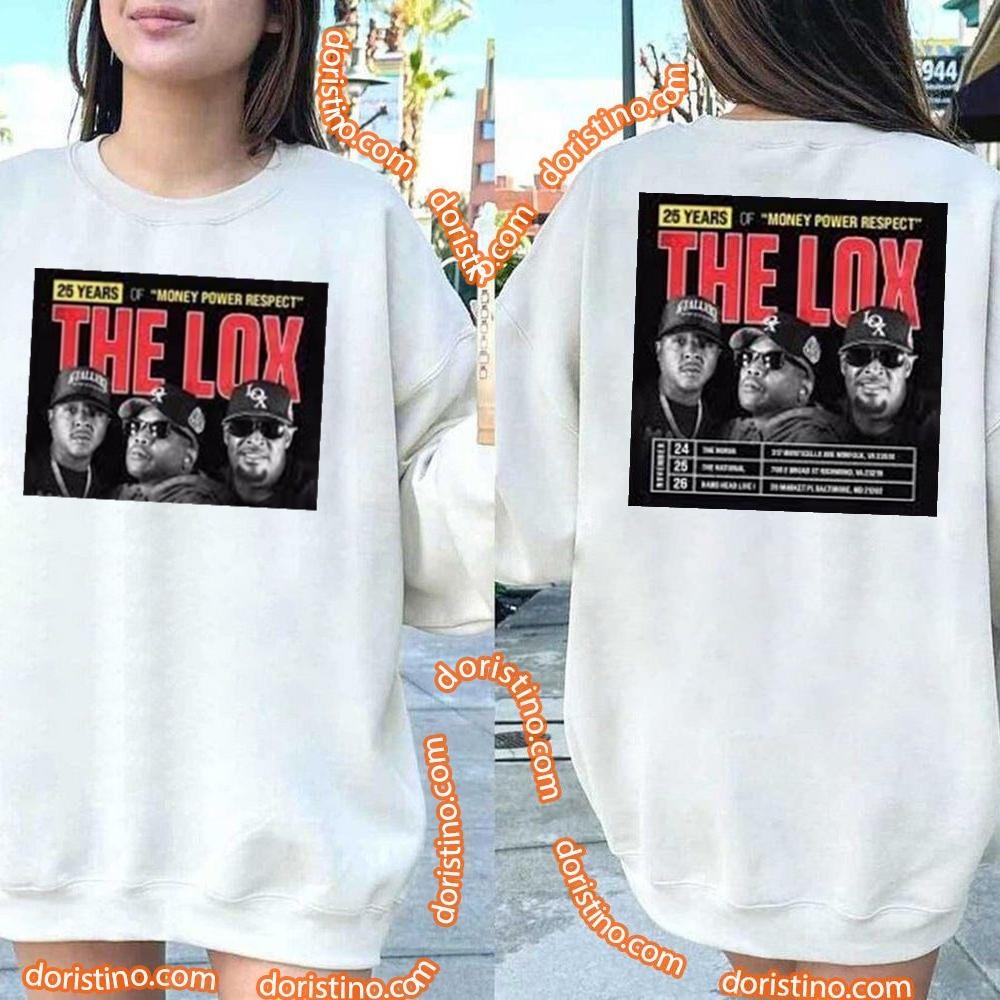 The Lox Tour 2024 Dates Double Sides Tshirt
