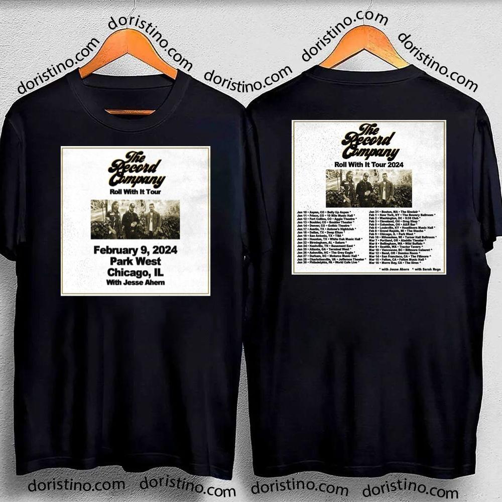 The Record Company Tour 2024 Double Sides Shirt