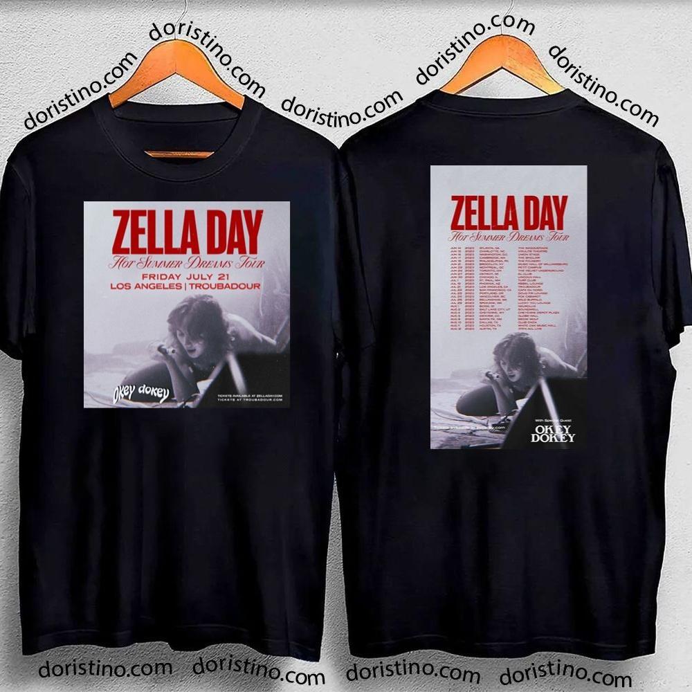 Zella Day Tour 2024 Double Sides Awesome Shirt