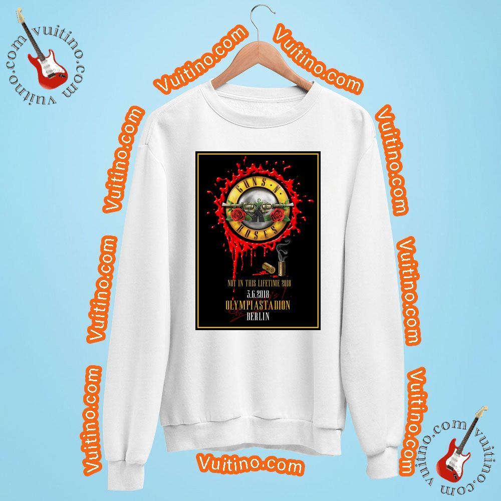 Guns N Roses Not In This Lifetime 2018 World Tour Berlin Olympiastadion Merch