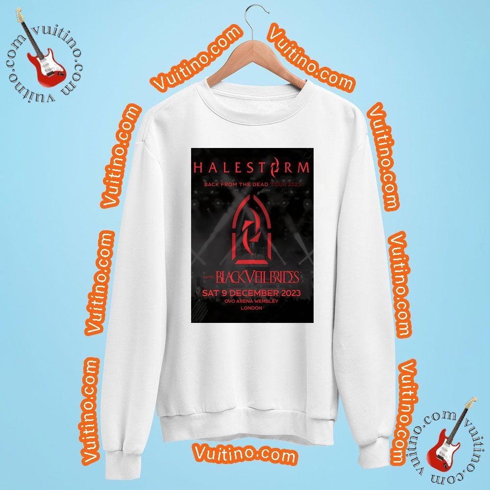 Halestorm X Black Veil Brides 2023 Tour London Ovo Arena Wembley Shirt