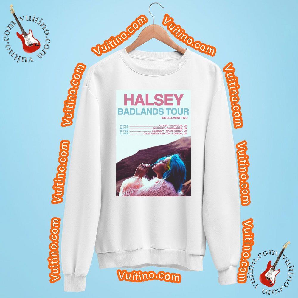 Halsey Badlands 2016 Uk Tour Shirt