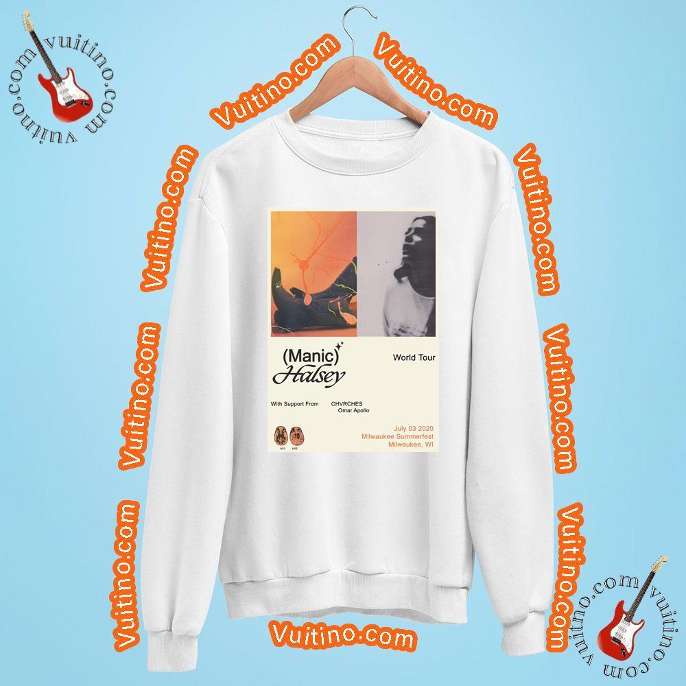 Halsey Manic 2020 Milwaukee Summerfest Merch