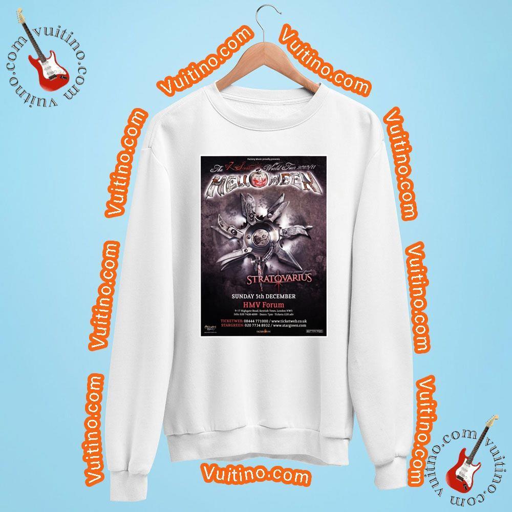 Helloween 7 Sinners 201011 World Tour Shirt