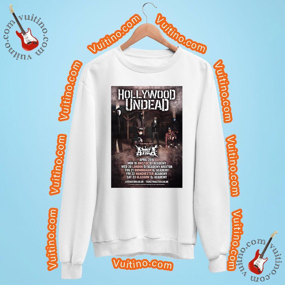 Hollywood Undead Day Of The Dead 2016 Uk Tour Merch