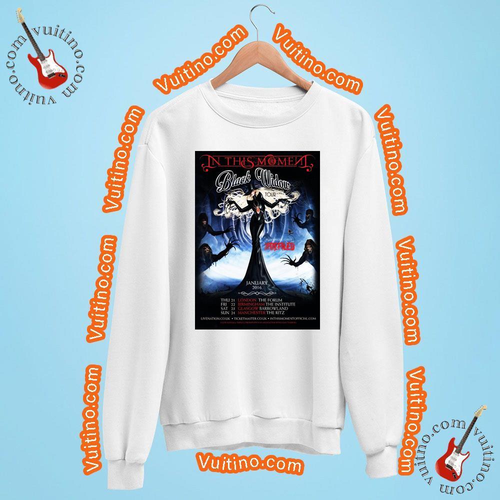In This Moment Black Widow 2016 Uk Tour Merch