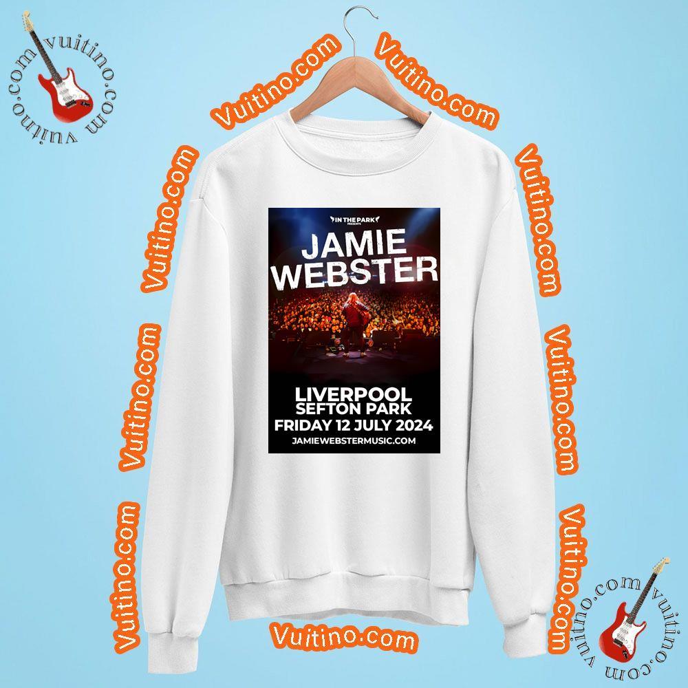 Jamie Webster 10 For The People 2024 Tour Liverpool Sefton Park Shirt