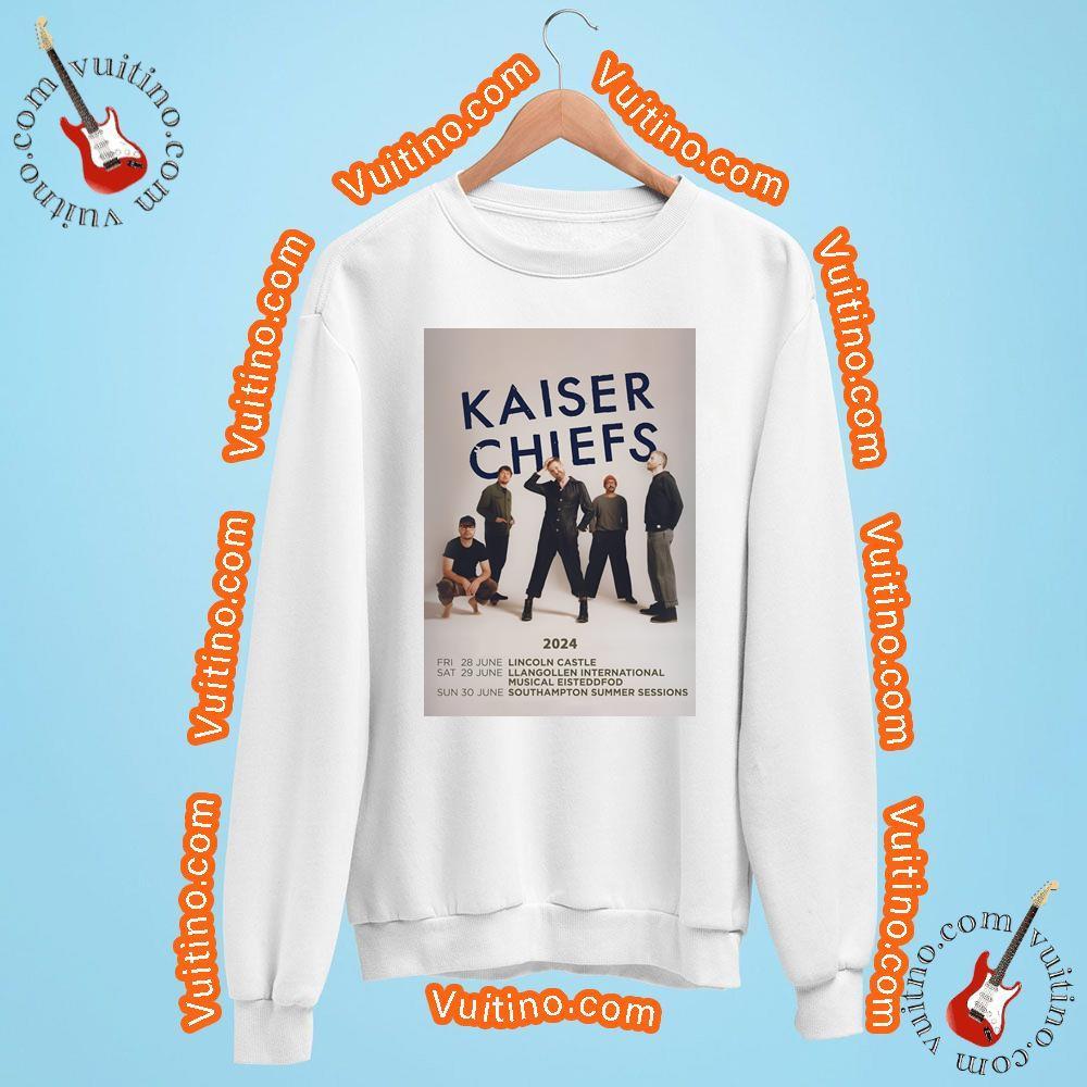 Kaiser Chiefs Easy Eight Album 2024 Uk Tour Shirt