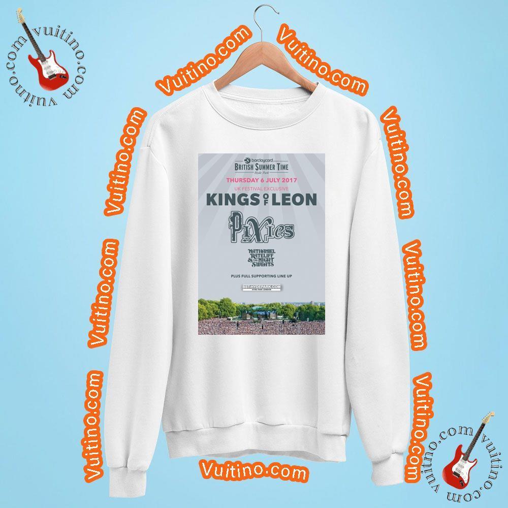 Kings Of Leon British Summer Time Hyde Park 6th July 2017 Merch