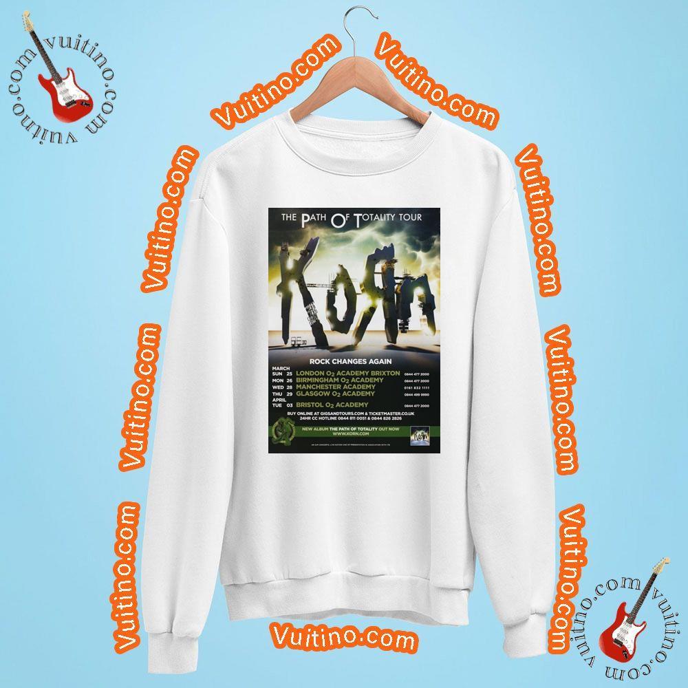 Korn The Path Of Totality 2012 Uk Tour Shirt