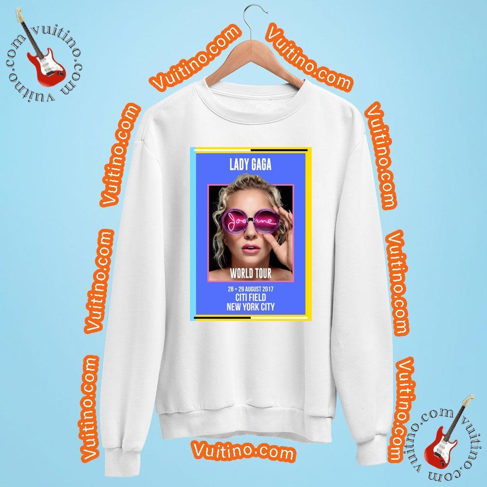 Lady Gaga Joanne 2017 Tour Citi Field New York City Shirt