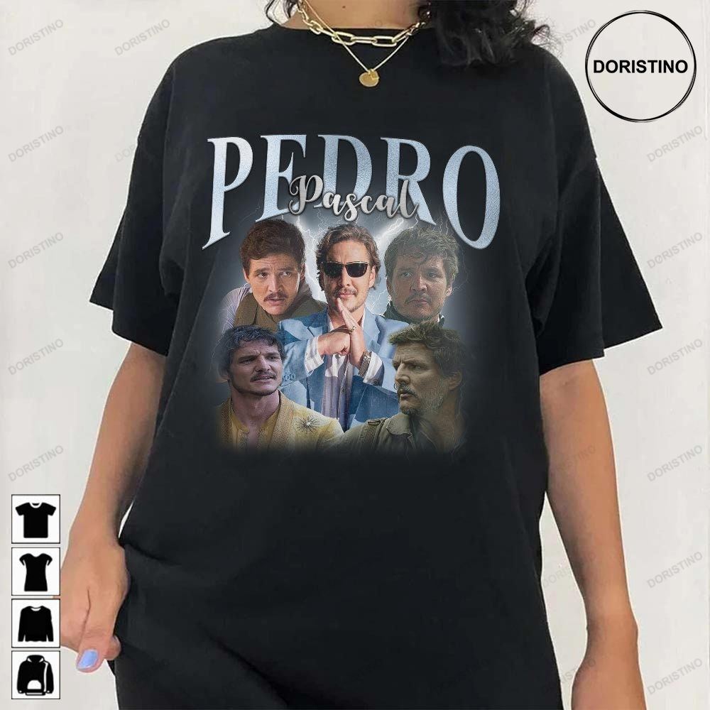Pedro Pascal Vintage And Man Unisex Vintage 90s Awesome Shirts