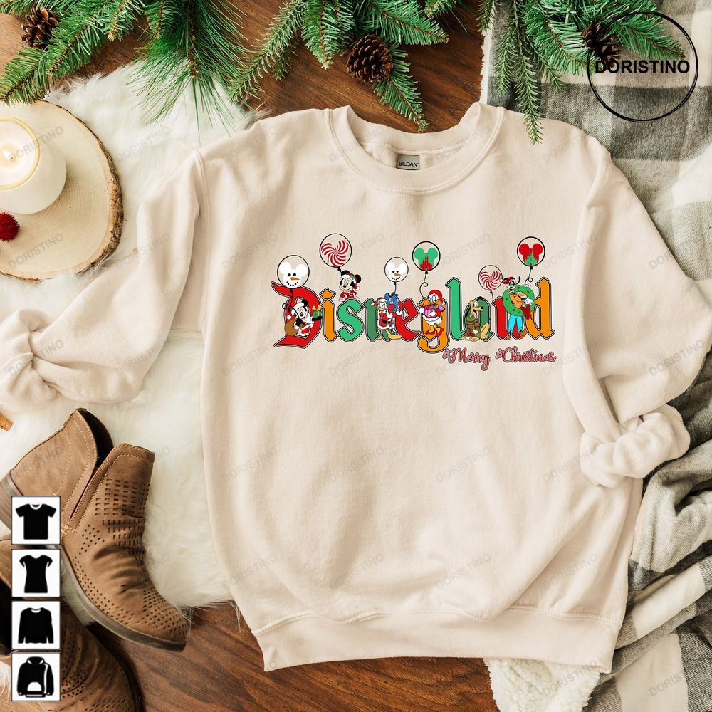 Retro Disneyland Christmas Mickey's Tree Farm Crewneck Mickey And Friends Christmas Christmas Disney Family Disney Trending Style