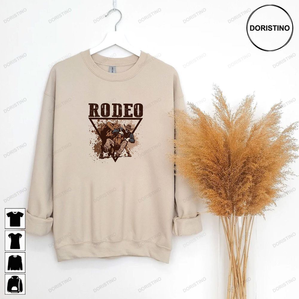 Rodeo Cowboy Long Live Cowboys Western Desert Cactus Wild West Awesome Shirts