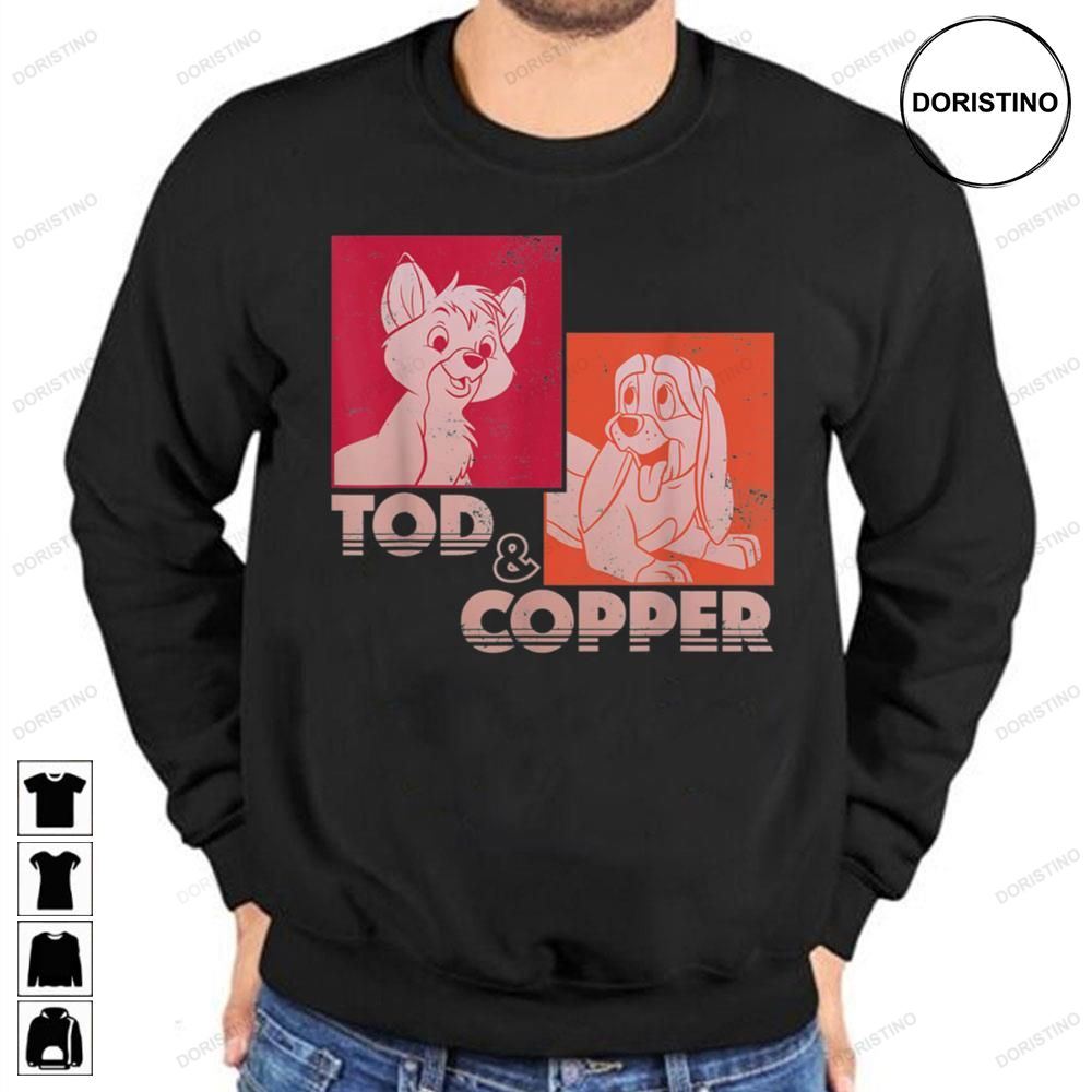 Tod And Copper The Fox And The Hound Awesome Shirts