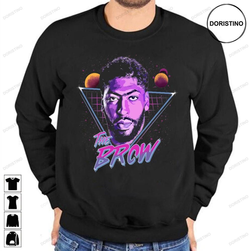 Cool Face Of Anthony Davis The Brow Vintage Basketball Limited Edition T-shirts