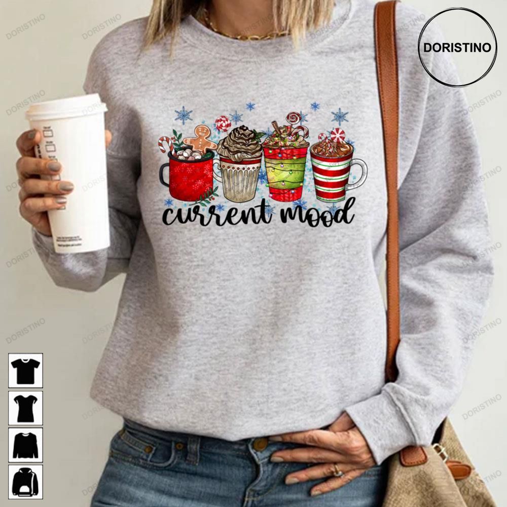 Current Mood Christmas Coffee Drink Trending Style
