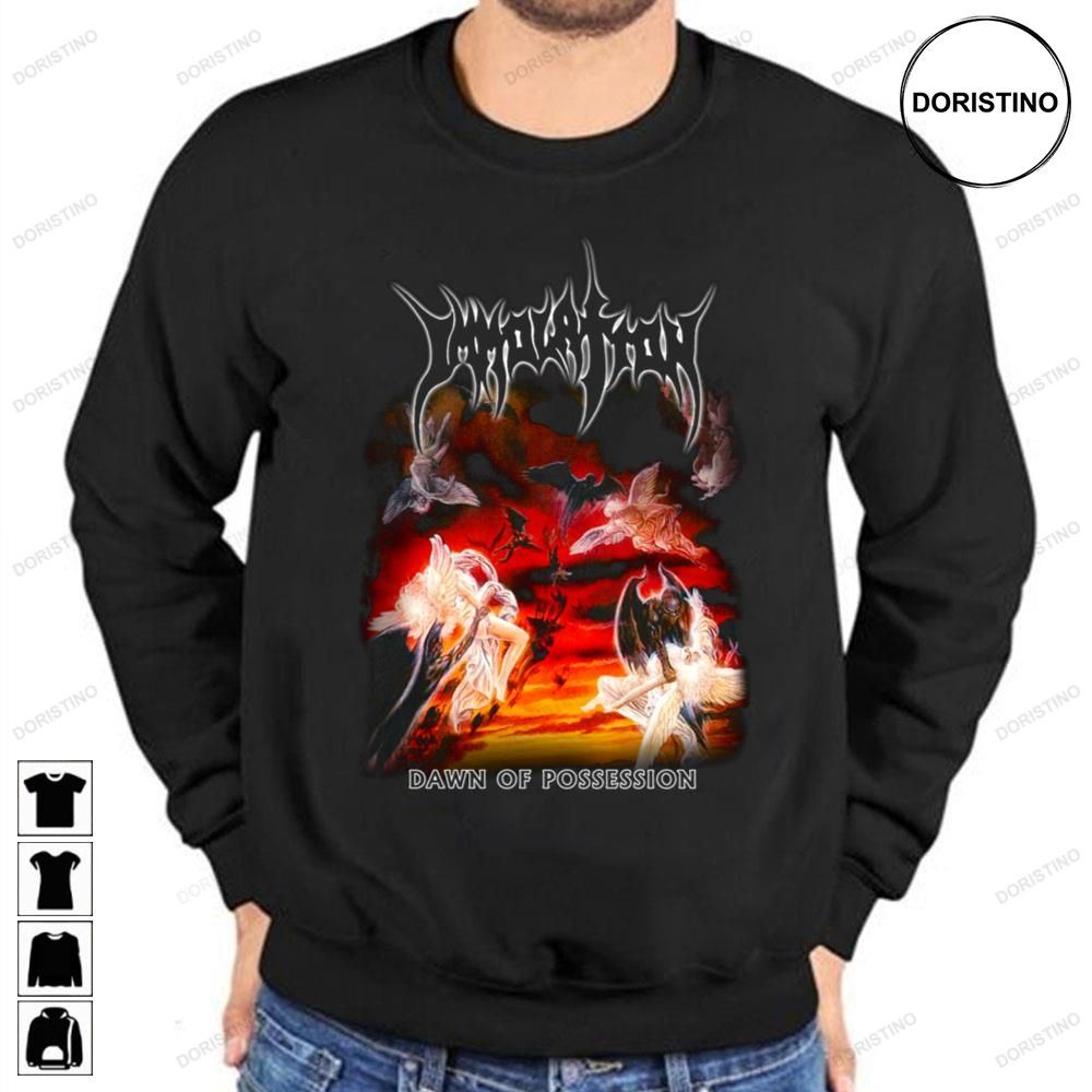 Dawn Of Possession By Immolation Old School Death Metal Limited Edition T-shirts