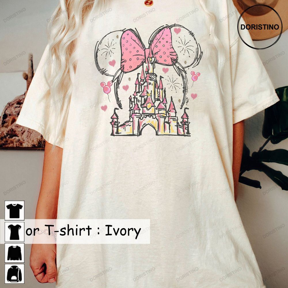 Minnie Valentine Comfort Color Disney Valentine Trending Style