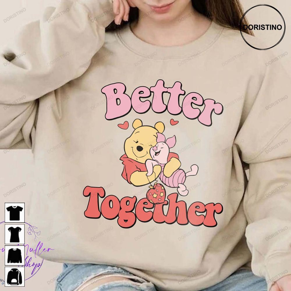 Piglet Pooh Pooh Couple Pooh Awesome Shirts