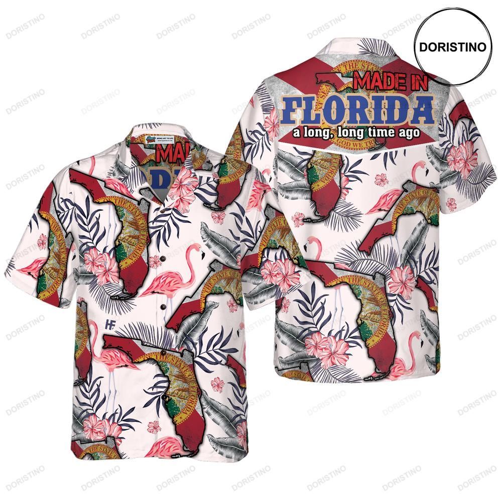 Florida Made In Long Time Limited Edition Hawaiian Shirt