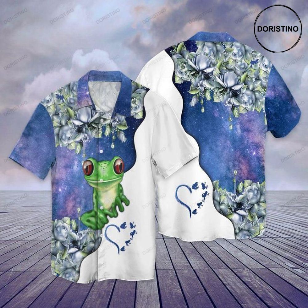 Frog Love Hawaiian Shirt